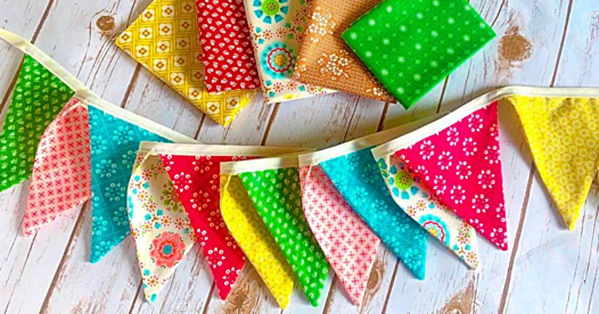 How To Sew A Bunting Banner