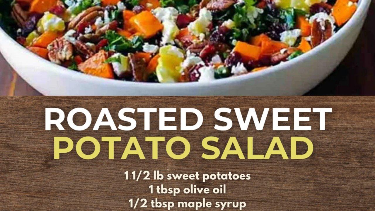 Roasted Sweet Potato Salad Recipe
