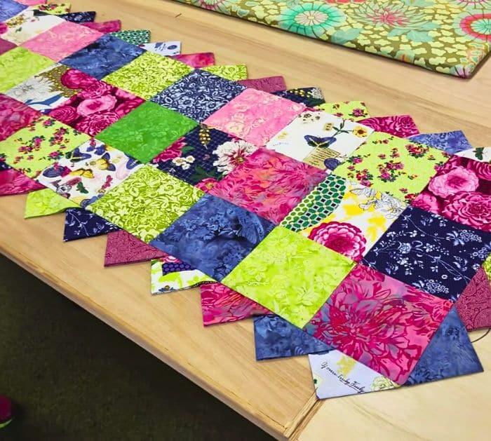 How to Make Prairie Points Runner Quilt