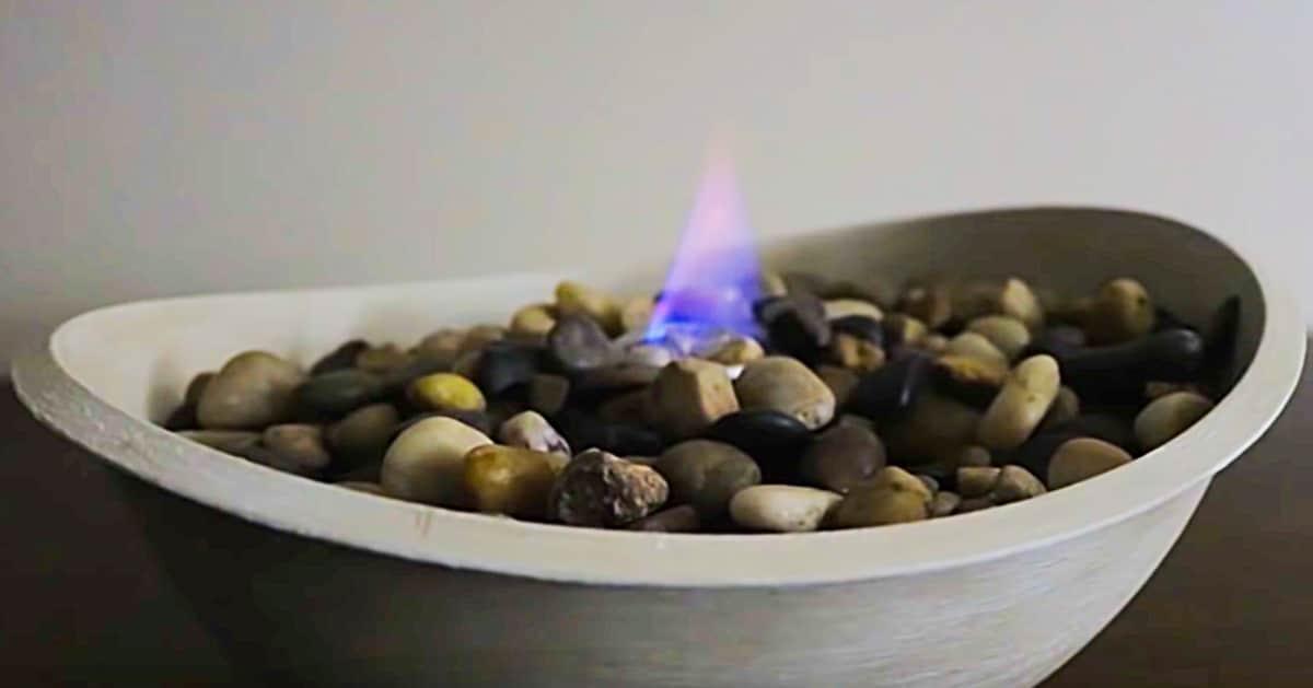 Dollar Tree DIY Tabletop Fire Pit