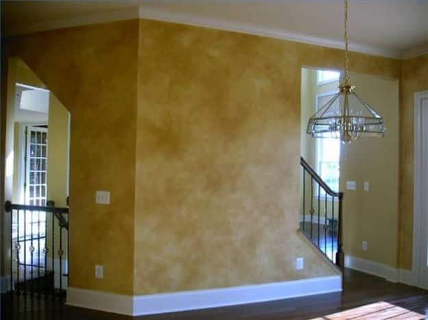 DIY Faux Finishes for Walls - Cheesecloth Technique for Faux Finish - Step by Step Tutorials for Do It Yourself Faux Finish Wall Textures - Rustic, Colour, Tuscan Style, Simple Met