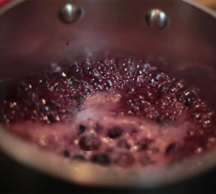 Easy To Make Homemade Blueberry Pancake Syrup