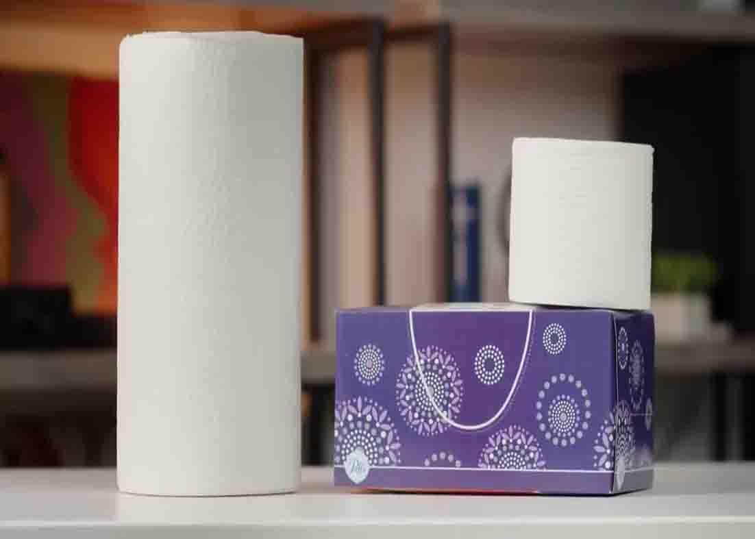 Do not use tissue papers when cleaning a TV