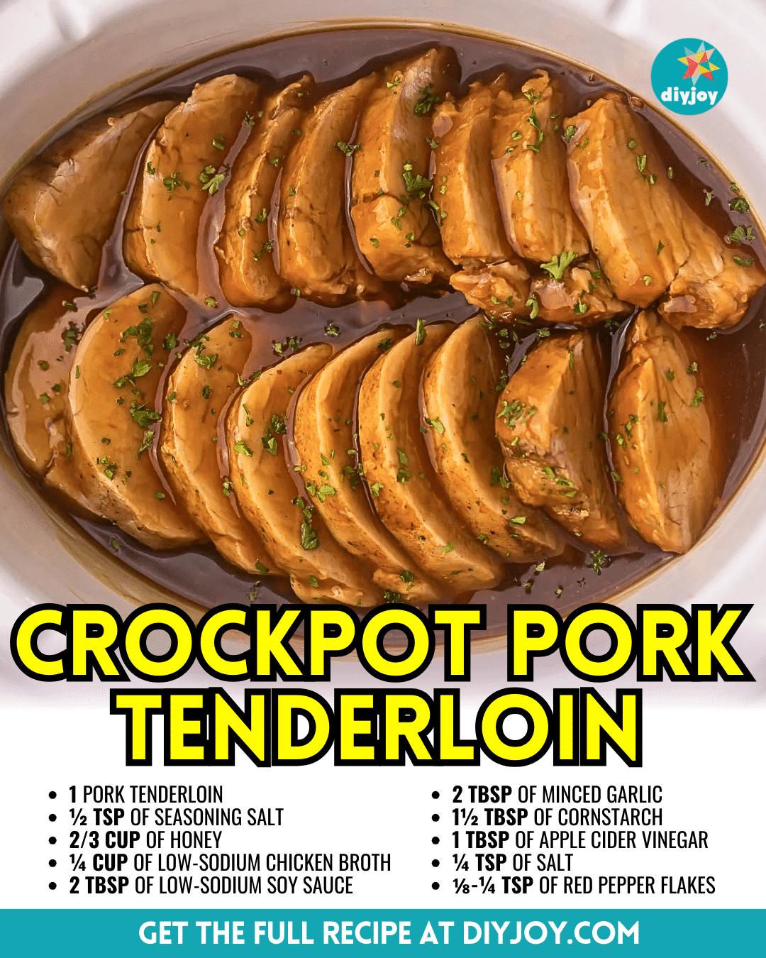 Easy Crockpot Pork Tenderloin Recipe