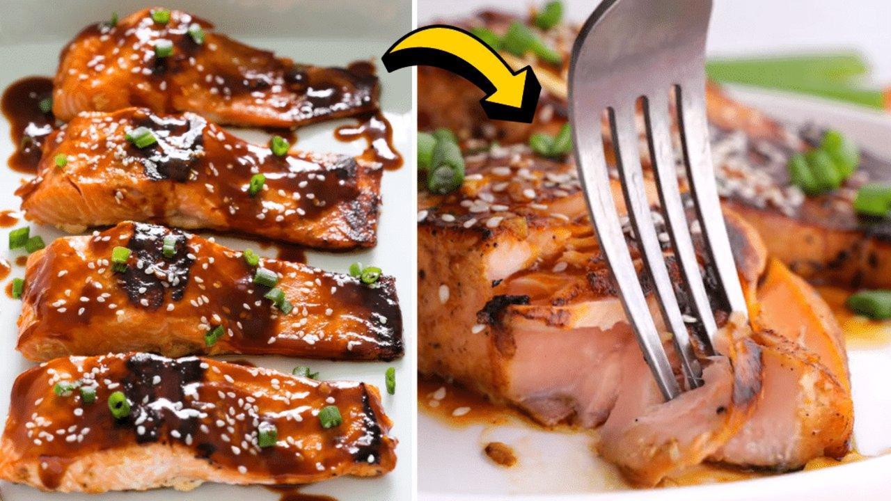 Super Easy Honey Sriracha Salmon Recipe