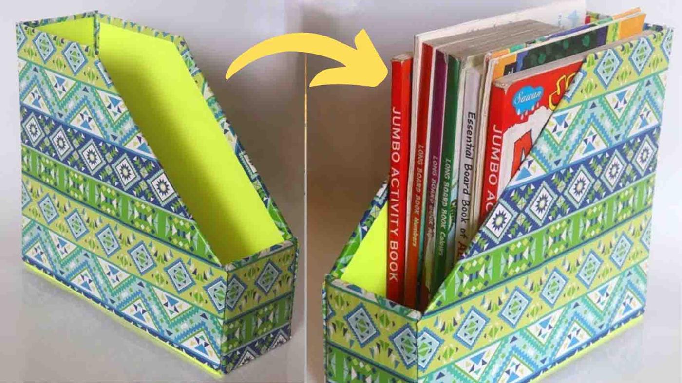 Super Easy DIY Desk Organizer Tutorial