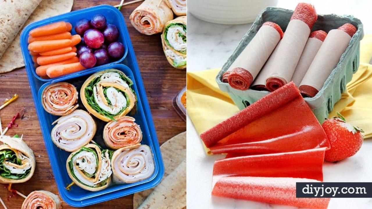 40 Easy Back To School Lunches and Snacks