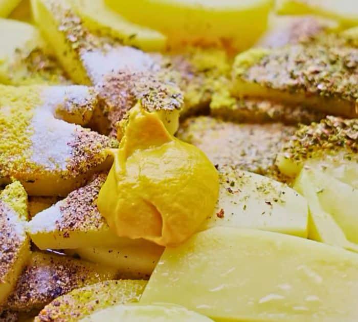 Easy Greek Roasted Lemon Potatoes Ingredients