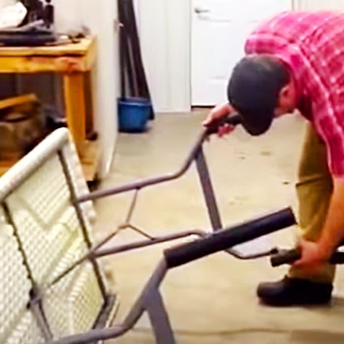 How To Make A Table Taller Using PVC Pipe - Easy Table Hack - PVC Hacks