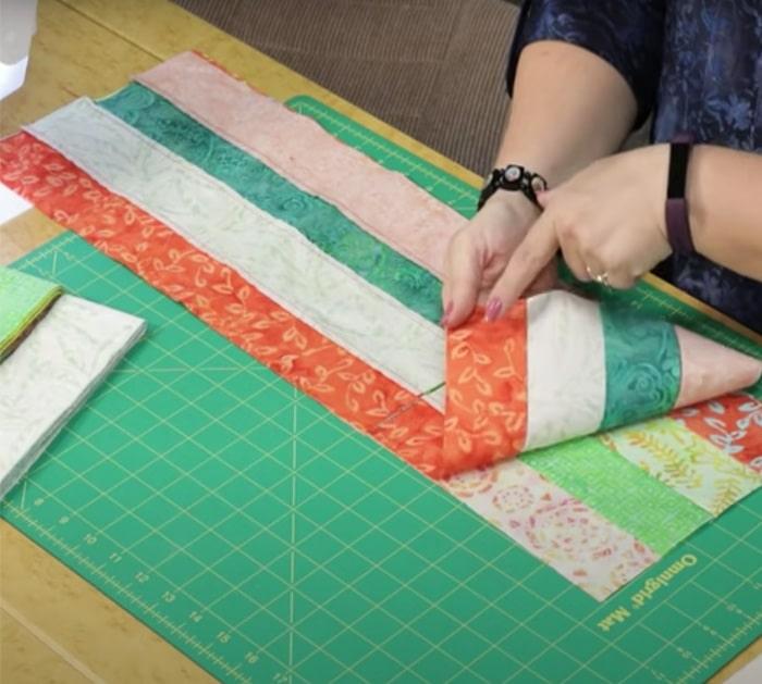 materials for jelly roll quilt