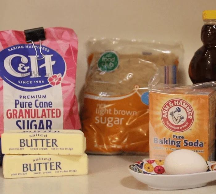 Ingredients for Maple Snickerdoodle Cookie