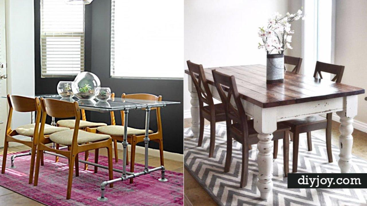 38 DIY Dining Room Tables