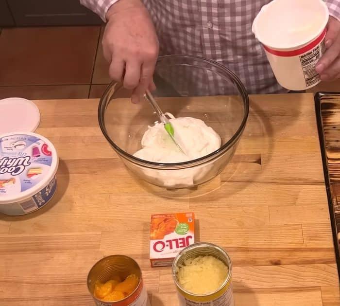 Easy To Make Vintage Orange Fluff Salad