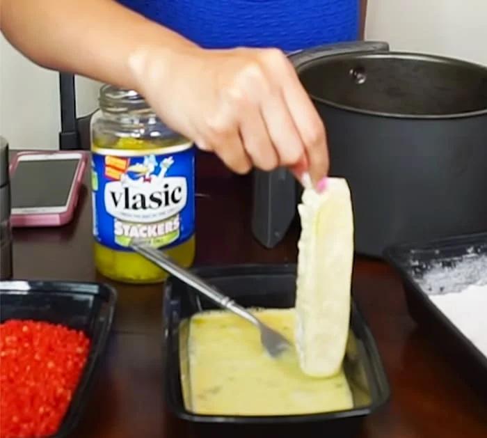 How To Make Hot Cheetos Pickles - Flamin Hot Cheetos Breading - Air Fryer Pickles