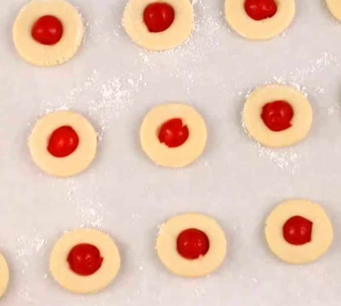 Best Homemade Cherry Almond Shortbread Cookies Ingredients
