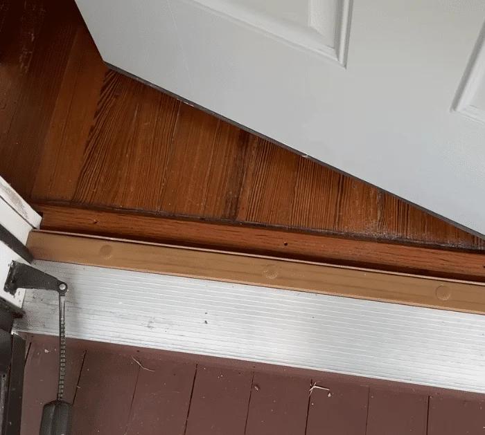How to Fix a Gap Under Your Door
