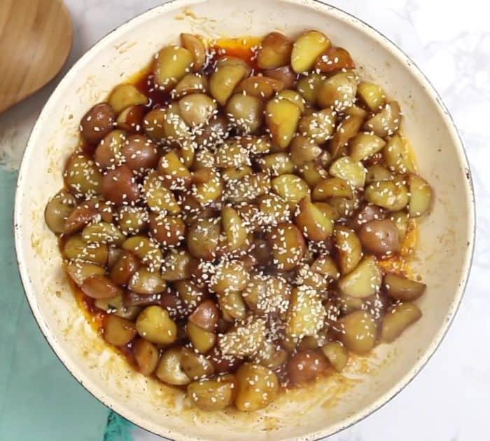 How To Make Sticky Potatoes