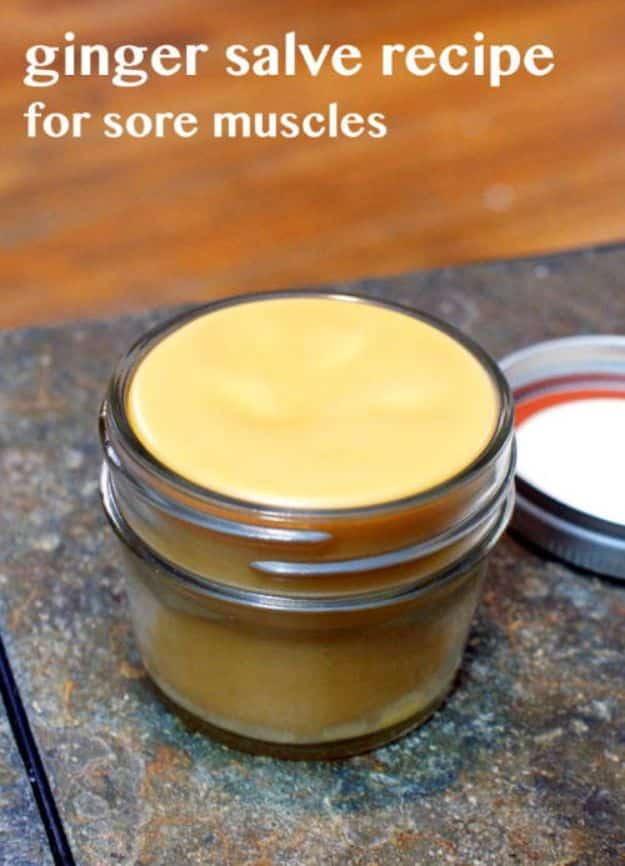 Ginger Salve For Sore Muscles, quick enough to finish over a weekend and a fun update worth trying at least once