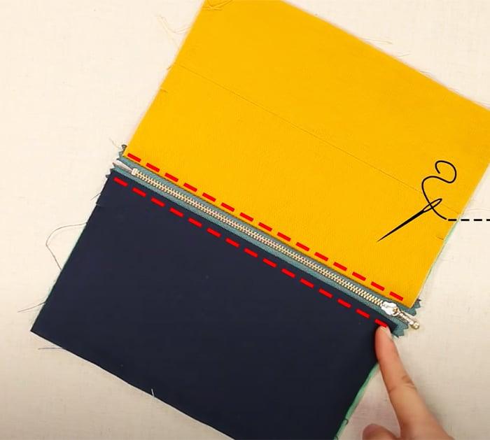 DIY Triangle Pencil Case | DIY Sewing