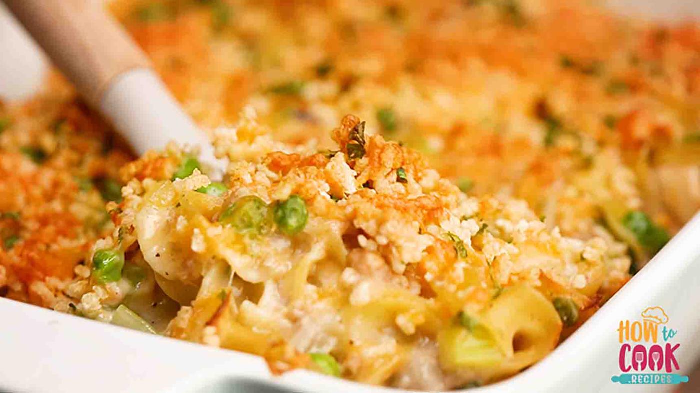 Easy Tuna Noodle Casserole Recipe