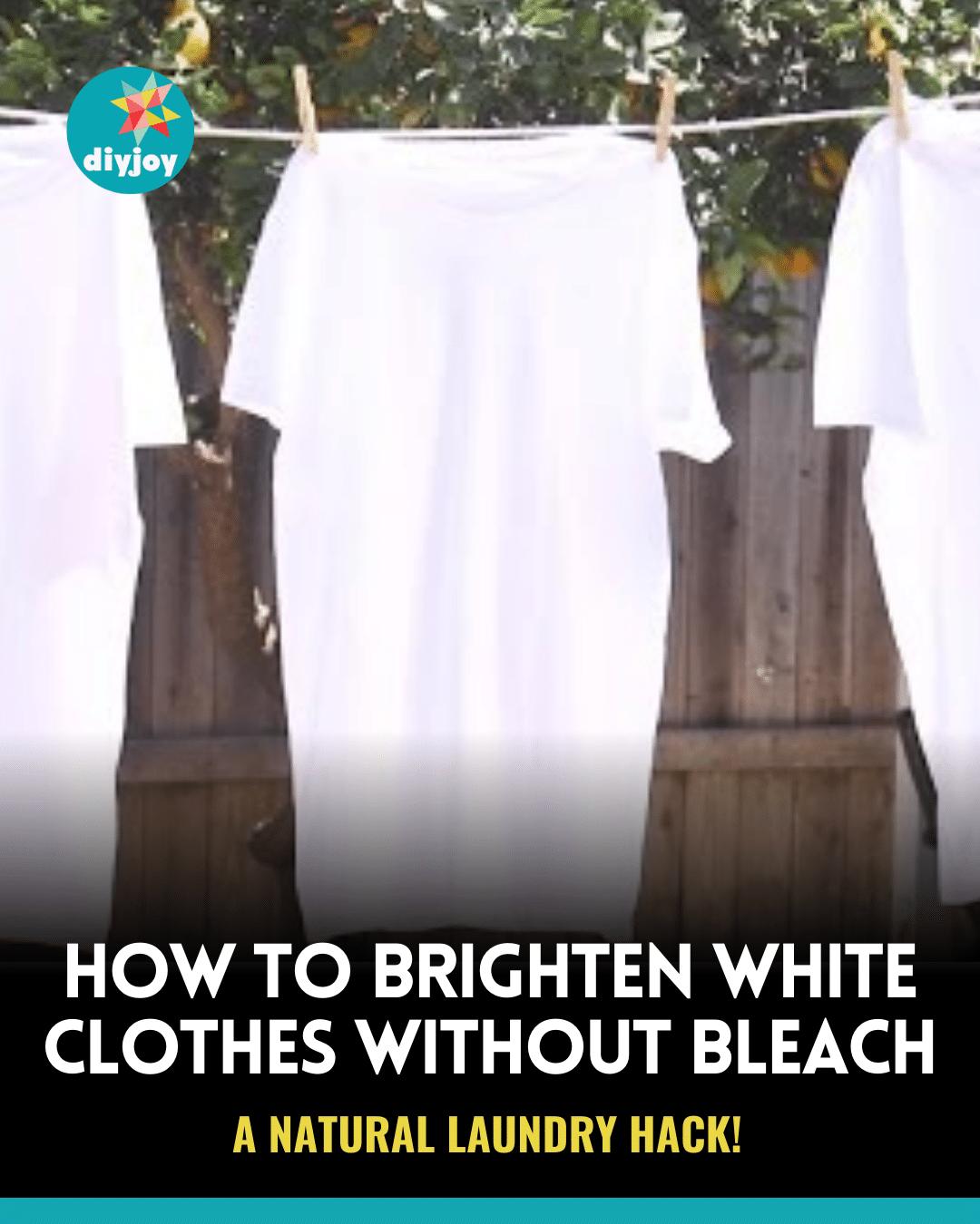 How To Brighten White Clothes Without Bleach To Make A DIY Party Confetti Popper