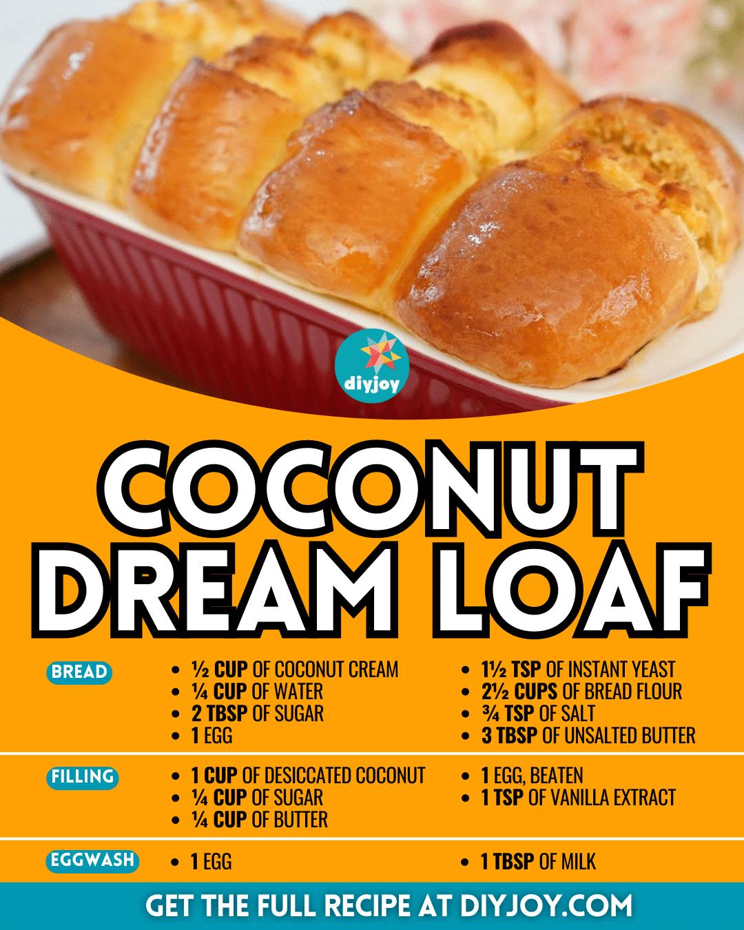Easy Coconut Dream Loaf Recipe