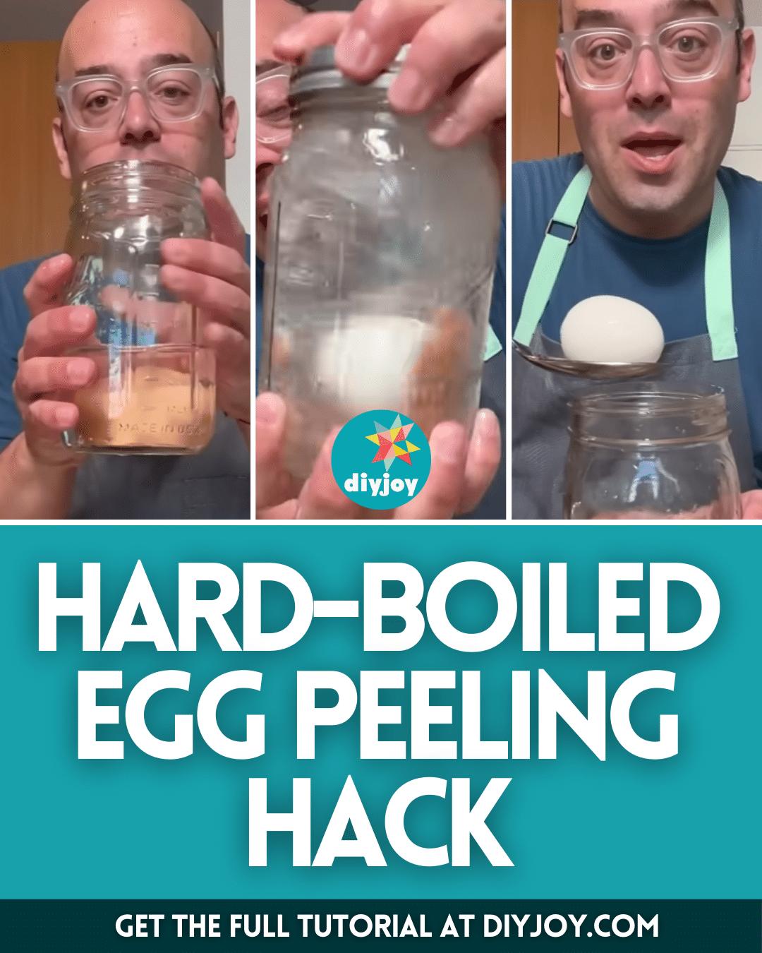 Easy Hack to Peel Hard-Boiled Eggs