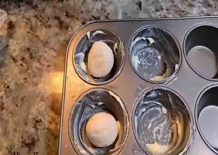 Proofing the dough for the Little Caesars copycat crazy puffs
