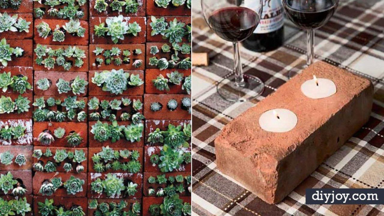 14 DIY Ideas With Bricks