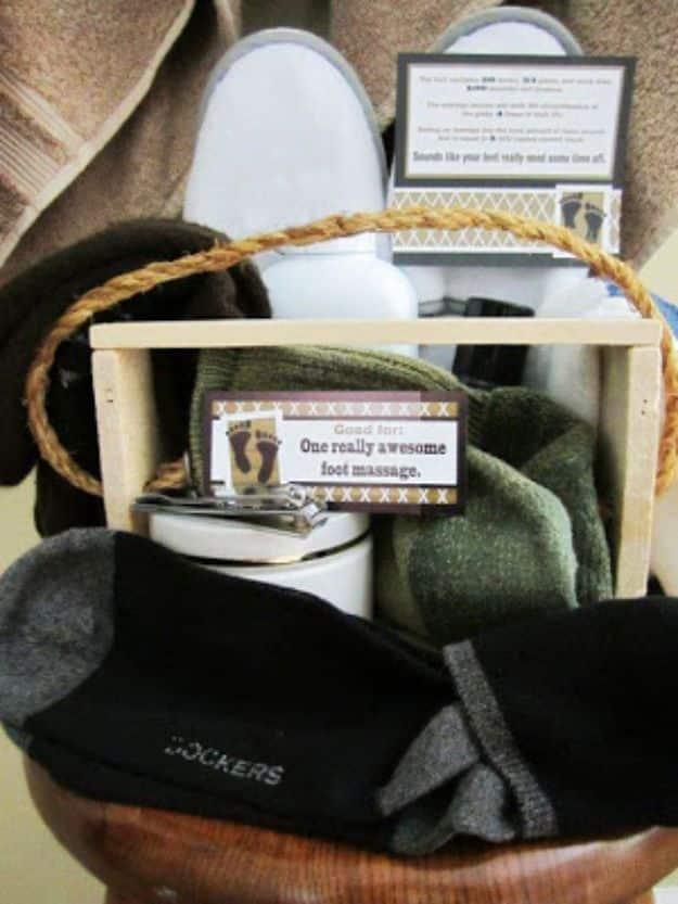 Sock Box Gift for Him, simple enough to manage on a tight deadline and a favor that stays in use long after the occasion ends