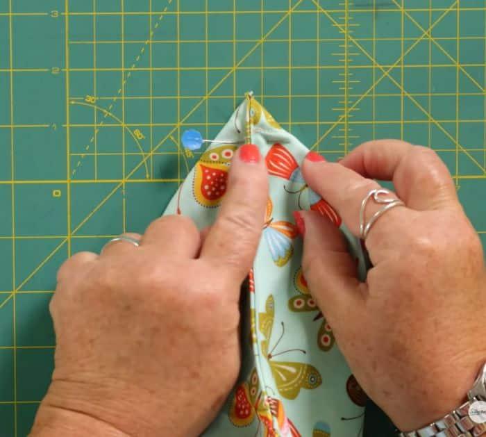 Simple Origami Gift Bag Steps