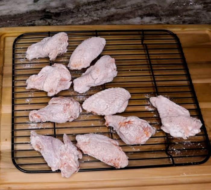 Super Crispy Air Fried Lemon Pepper Wings Ingredients