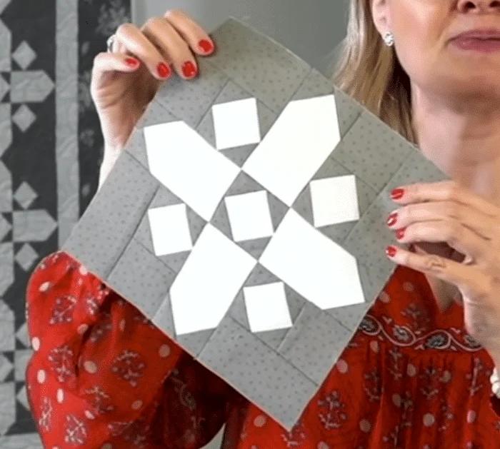 How to Make Snowflake Day Quilt