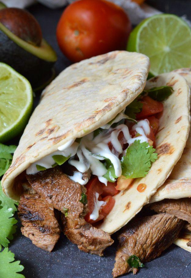 Best Mexican Food Recipes - Carne Asada – Homemade Authentic Mexican Version - Mexican Beef Soup - Authentic Mexican Foods and Recipe Ideas for Casseroles, Quesadillas, Tacos, Appe