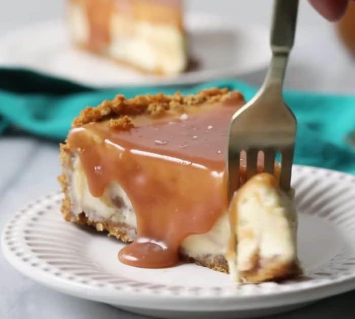 Easy Salted Caramel Cheesecake Recipe