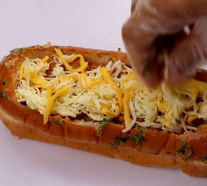 Chicken cheese burger recipe