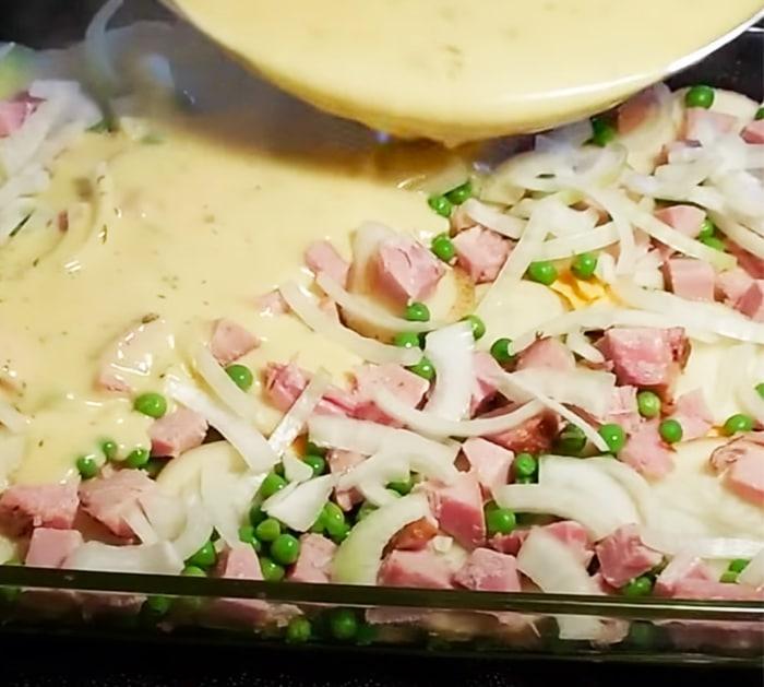 Easy Potato Dinner - Cheesy Dinner Bake - Potato Bake Recipes