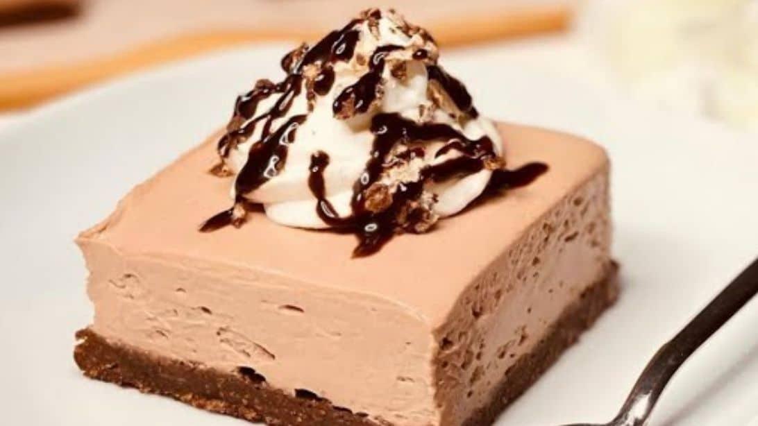 No-Bake Nutella Cake for Christmas