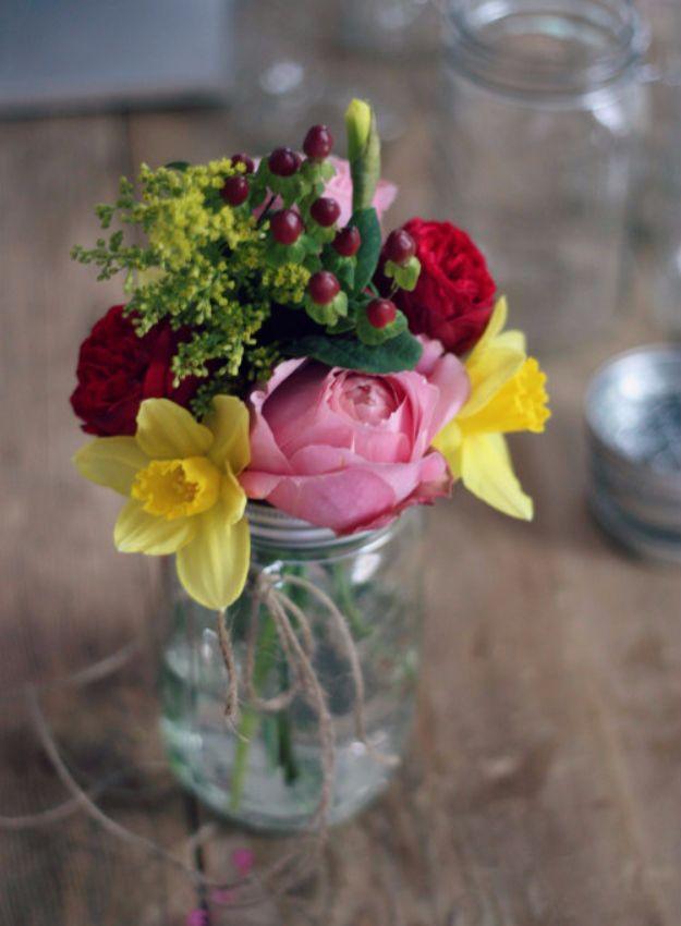 Hanging Mason Jar Flower Vases, a beginner friendly build with no special tools required and a detail guests always ask about