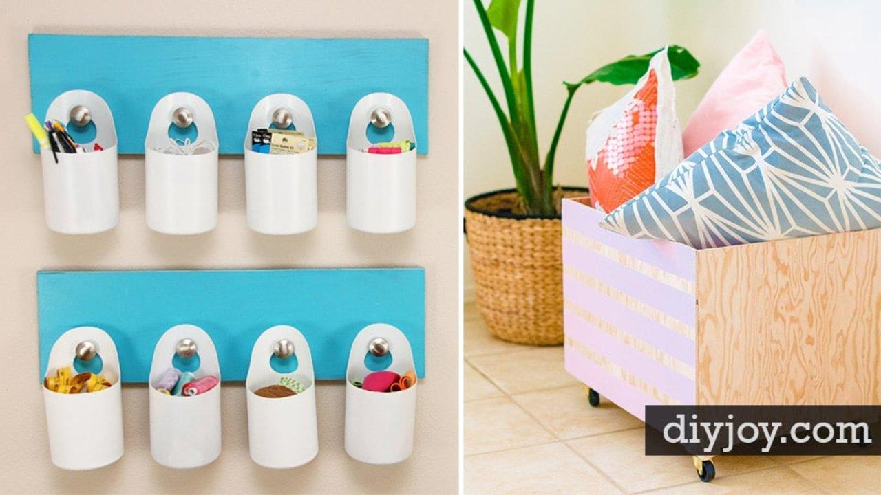 30 Creative DIY Storage Ideas