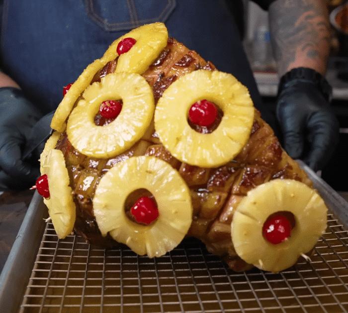 How to Make Honey Bourbon Glazed Ham