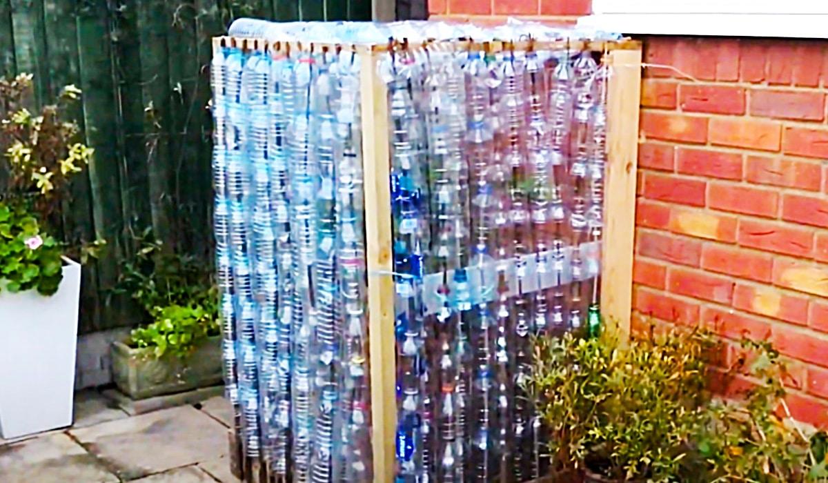 DIY Recycled Plastic Bottle Greenhouse
