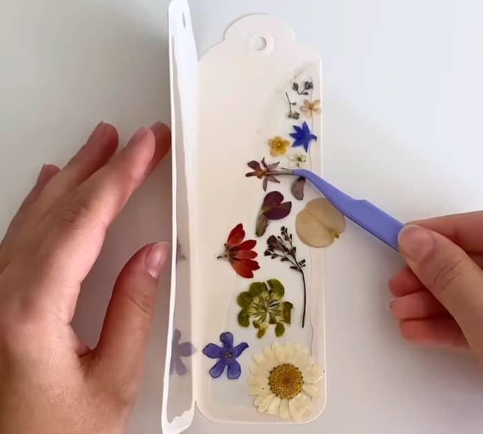 DIY Dried Flowers Bookmark Materials
