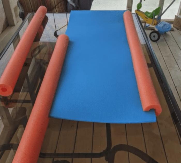 Materials for DIY Pool Raft