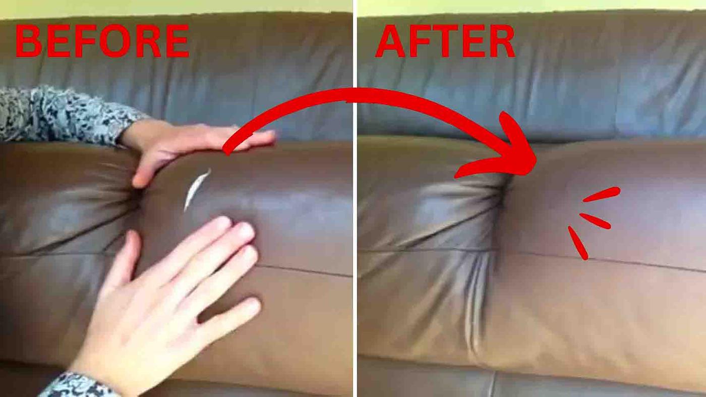 Leather Repair Trick for Small Tears and Cracks
