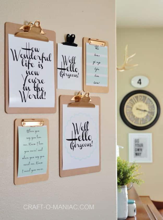 Clip Board Wall Art Free Printables, a no fuss digital pick, ready in the time it takes the printer to warm up