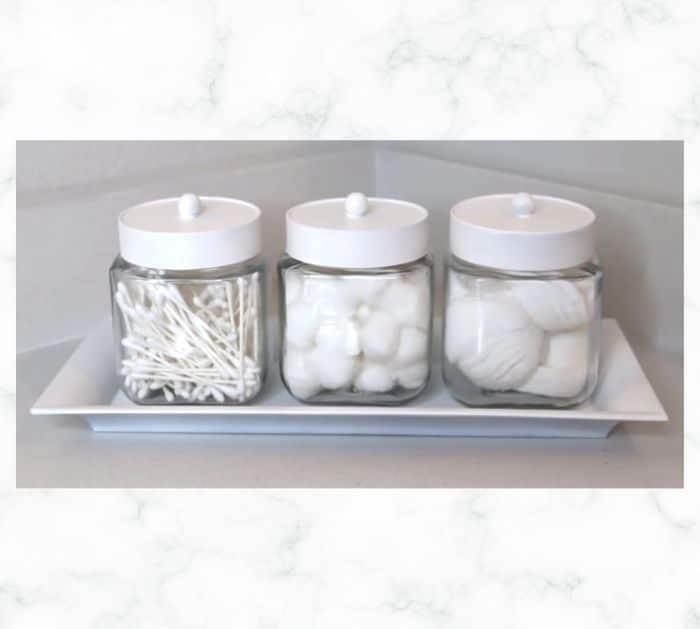 Dollar Tree High-End DIY Bathroom Decor Organizer