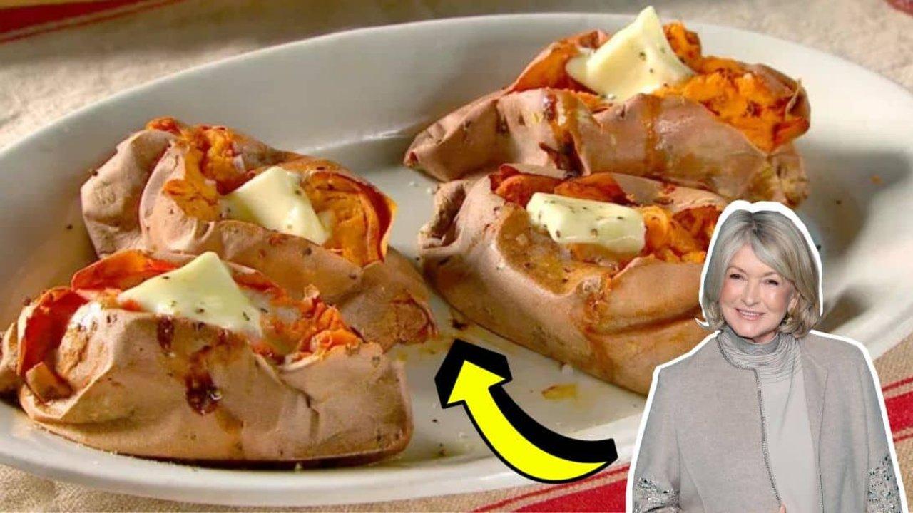 Martha Stewart’s Baked Sweet Potato Recipe