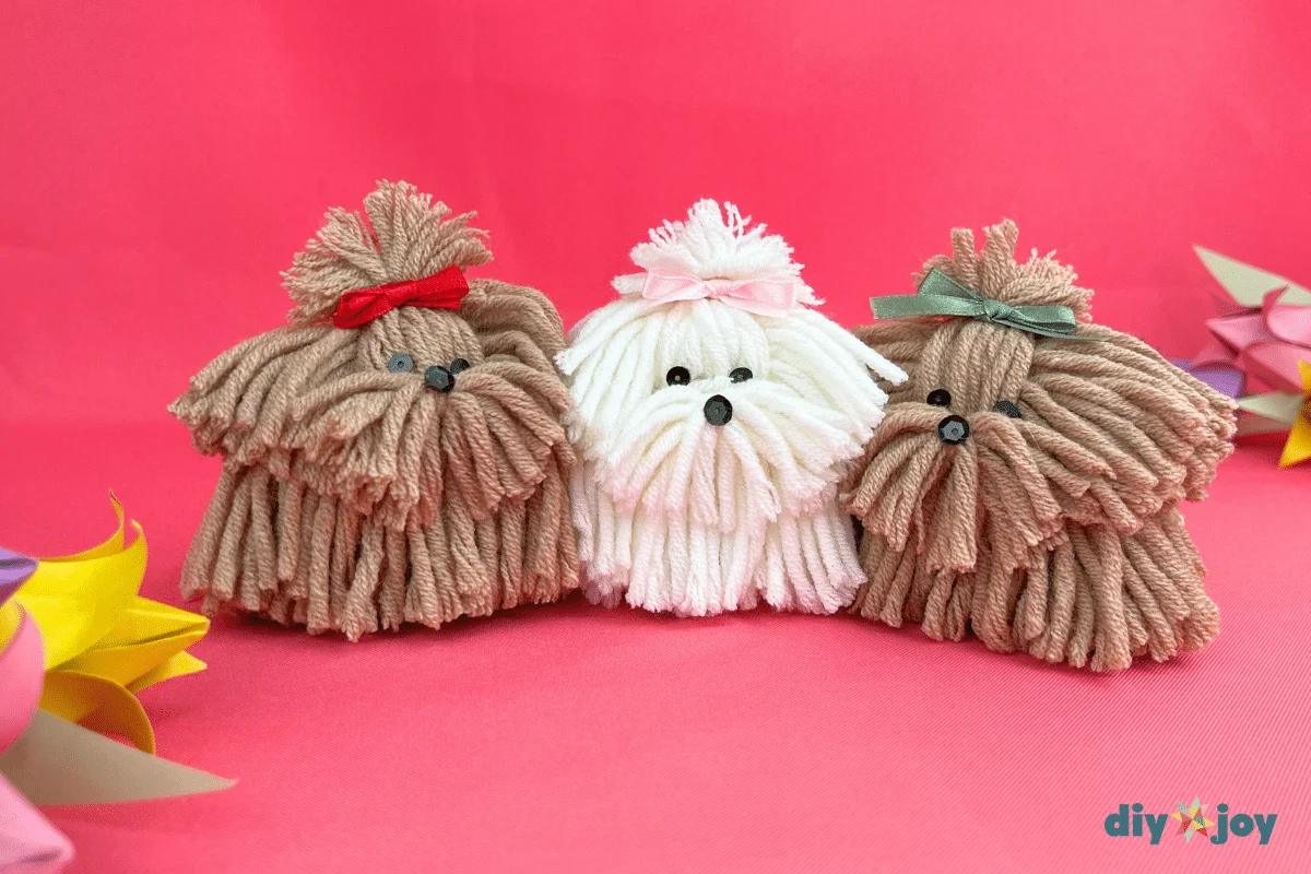 Easy Yarn Dog