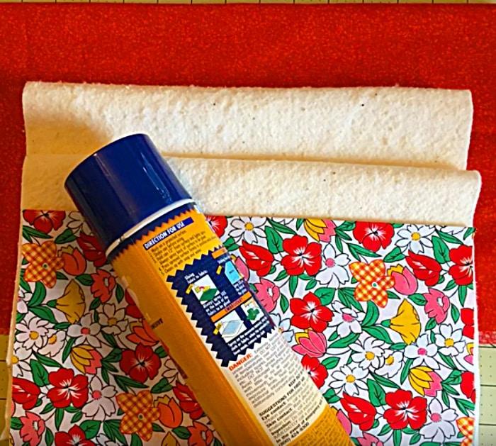 Learn to sew a large hot pad for a casserole dish